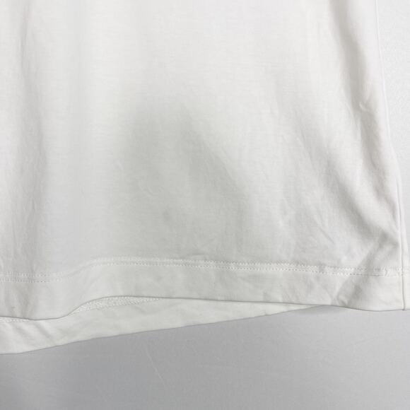 Dion Lee Womens Small 4 White Holster Back Cut Out Tee Crew Neck Short Sleeve - Picture 5 of 12